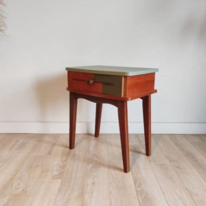 Fauteuil Corbeille en Rotin Ancien Vintage mobilier Année 60 Bois - Madame  Blabla